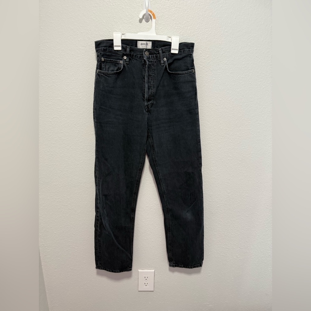 Agolde Women's Black 90s Pinch Jeans Size 27 - Picture 2 of 7